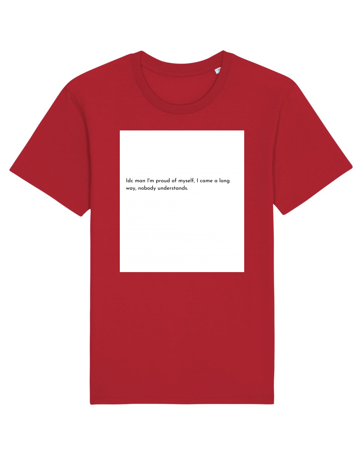 Tricou mânecă scurtă Unisex Rocker Red