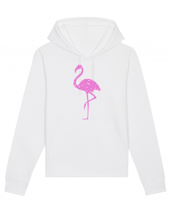 Pink Flamingo White