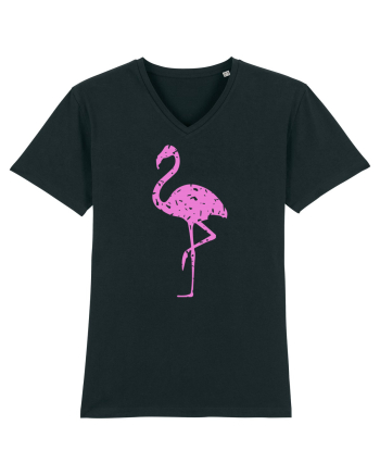 Pink Flamingo Black