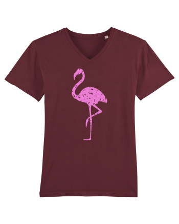 Pink Flamingo Burgundy