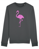 Pink Flamingo Bluză mânecă lungă Unisex Rise