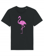 Pink Flamingo Tricou mânecă scurtă Unisex Rocker