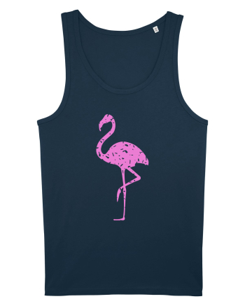 Pink Flamingo Navy
