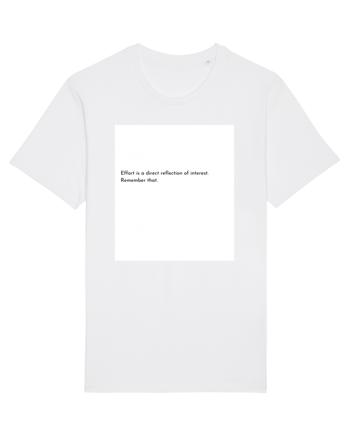 Tricou mânecă scurtă Unisex Rocker White