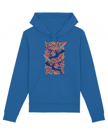 Graffiti Baseball Royal Blue