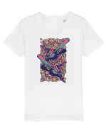 Graffiti Baseball Tricou mânecă scurtă  Copii Mini Creator