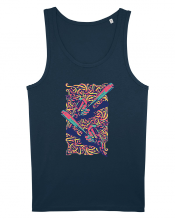 Graffiti Baseball Navy