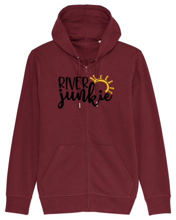 River junkie Burgundy