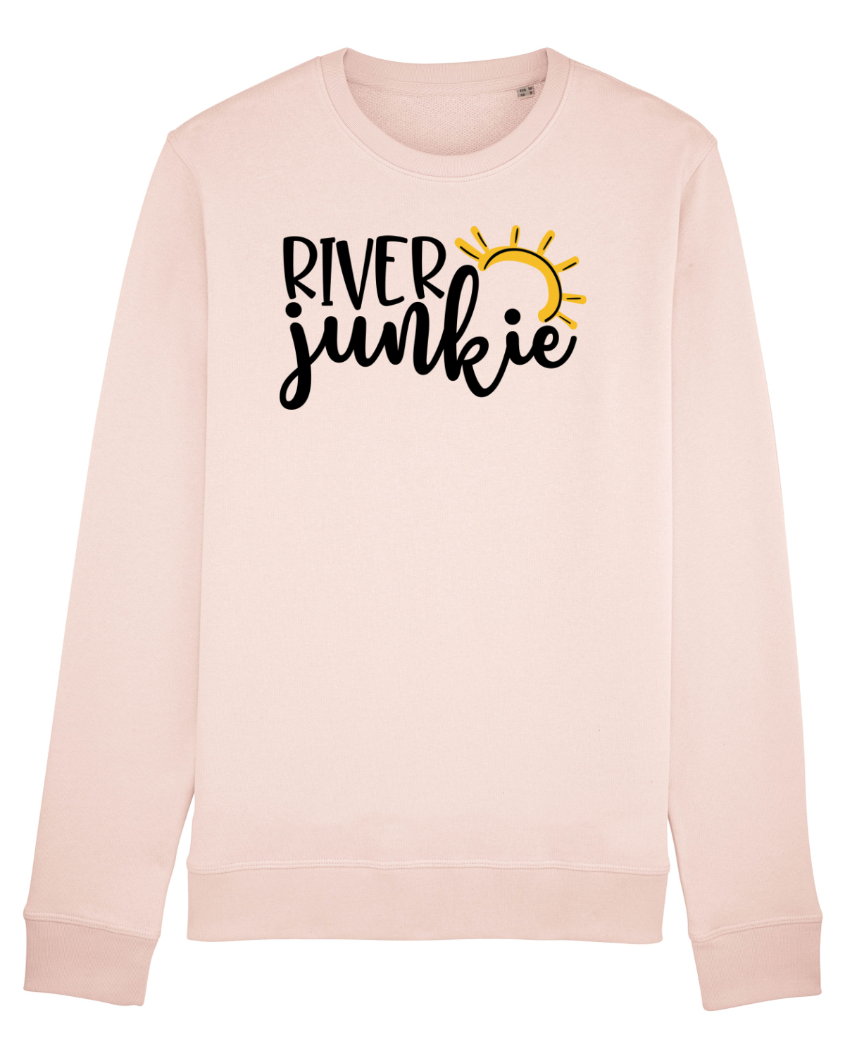 Bluză mânecă lungă Unisex Rise Candy Pink