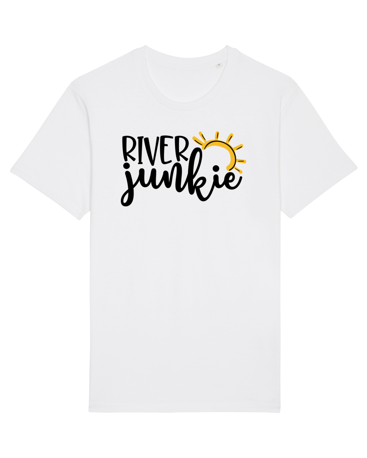 Tricou mânecă scurtă Unisex Rocker White