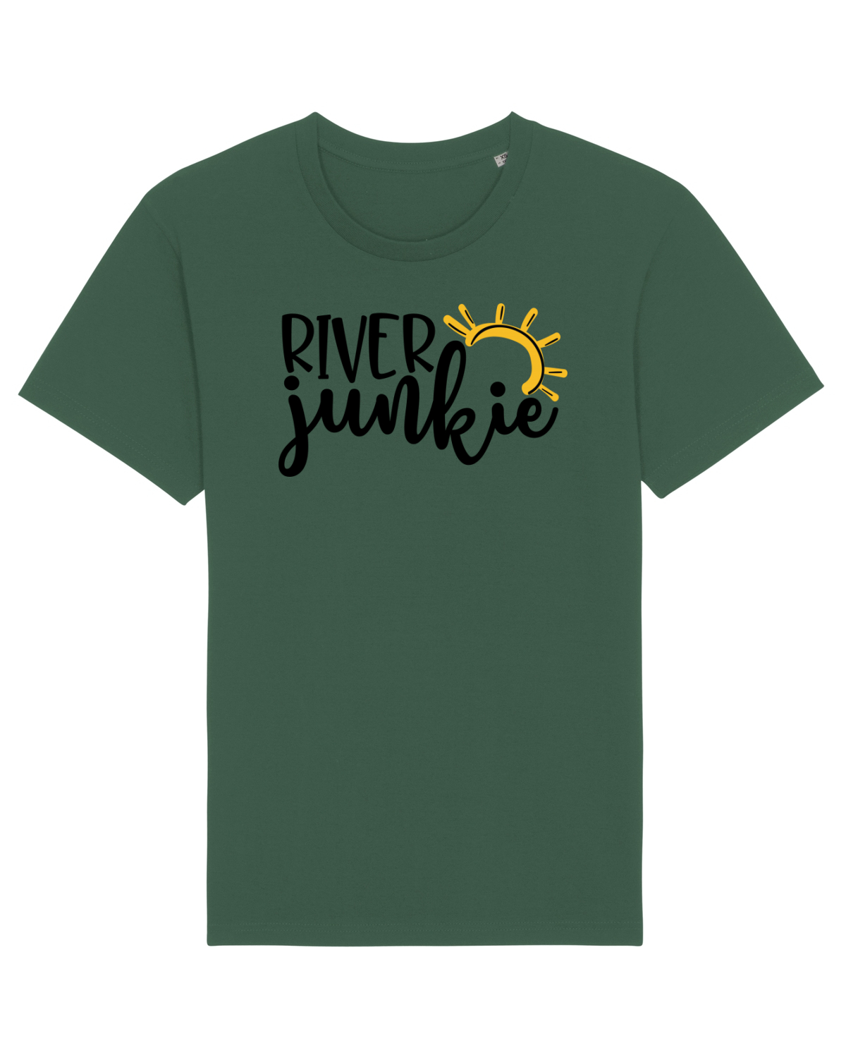 Tricou mânecă scurtă Unisex Rocker Bottle Green