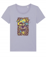 Graffiti Monster Tricou mânecă scurtă guler larg fitted Damă Expresser