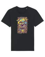 Graffiti Monster Tricou mânecă scurtă Unisex Rocker