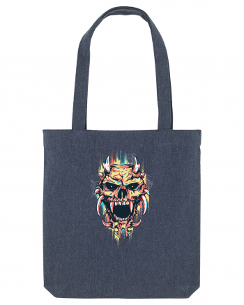 Demon Skull Midnight Blue