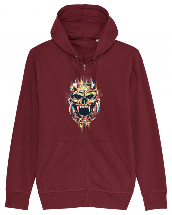 Demon Skull Burgundy