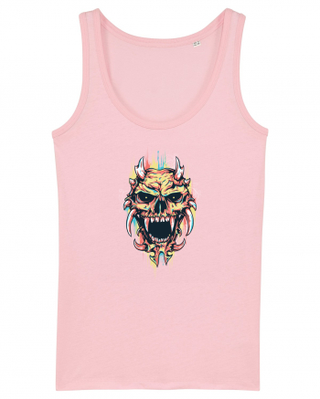 Demon Skull Cotton Pink