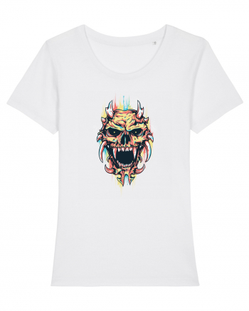 Demon Skull White