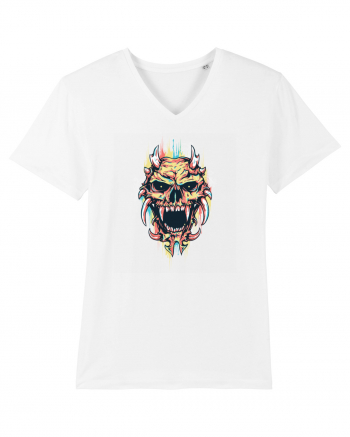 Demon Skull White