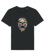 Demon Skull Tricou mânecă scurtă Unisex Rocker