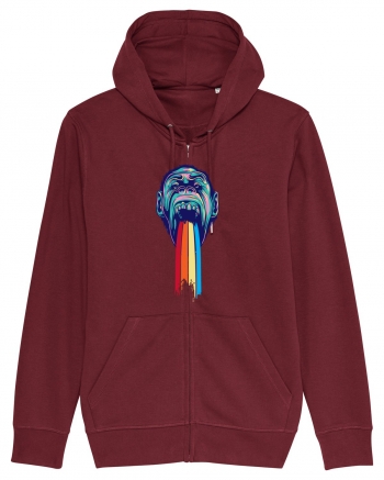 Psychedelic Ape Burgundy