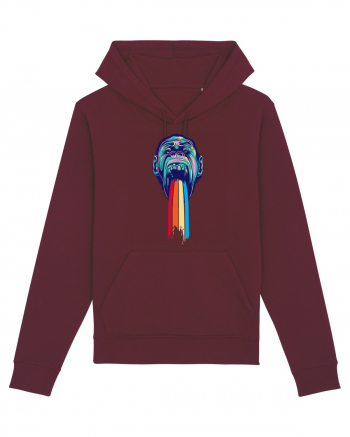 Psychedelic Ape Burgundy