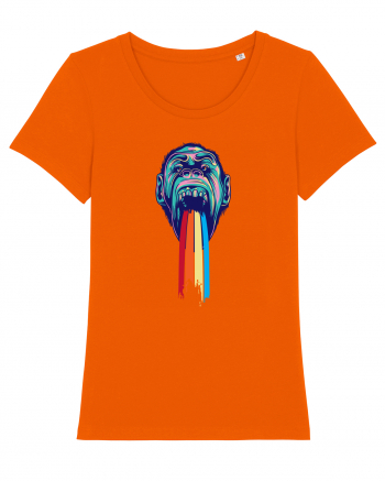 Psychedelic Ape Bright Orange