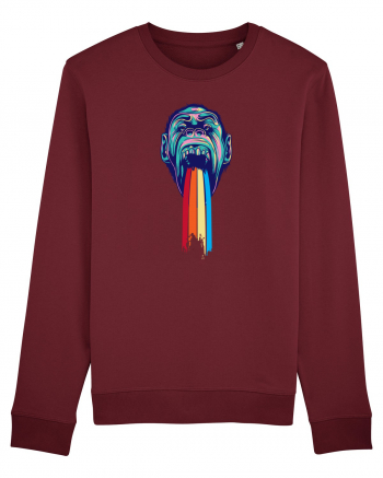 Psychedelic Ape Burgundy