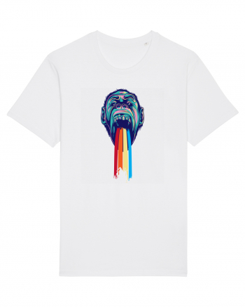 Psychedelic Ape White