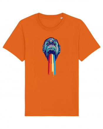 Psychedelic Ape Bright Orange