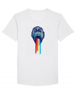 Psychedelic Ape Tricou mânecă scurtă guler larg Bărbat Skater