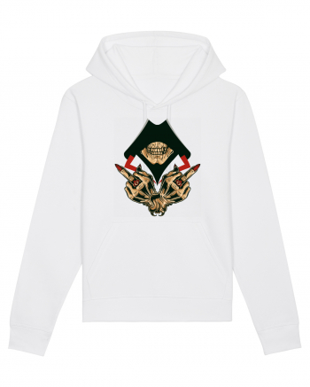 Illuminati Skull White