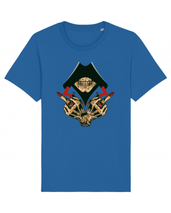 Illuminati Skull Royal Blue