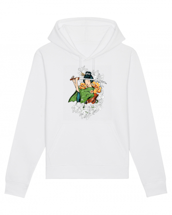 Geisha Samurai White