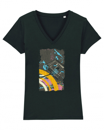 Retro Vintage Classic Cassette Black