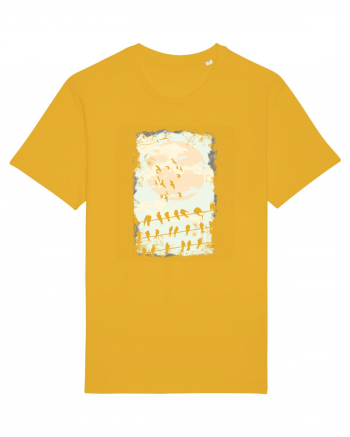 Birds On Full Moon Spectra Yellow