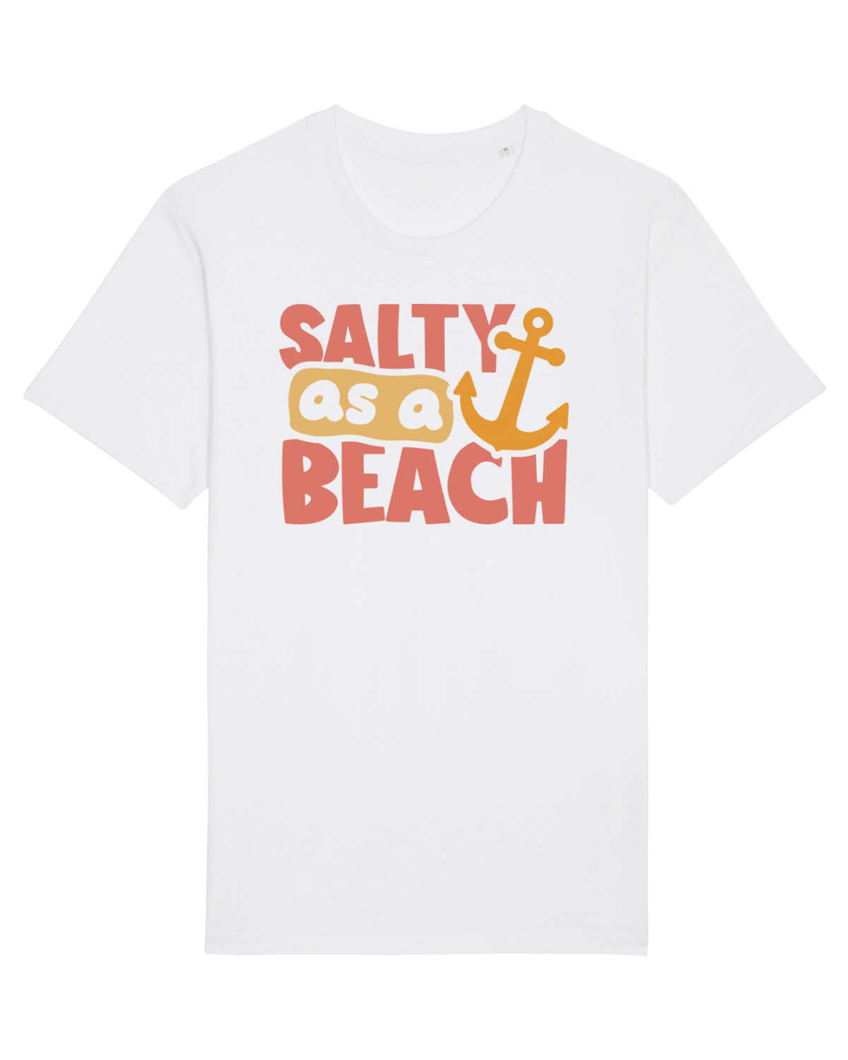 Tricou mânecă scurtă Unisex Rocker White