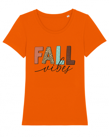 Fall Vibes Bright Orange