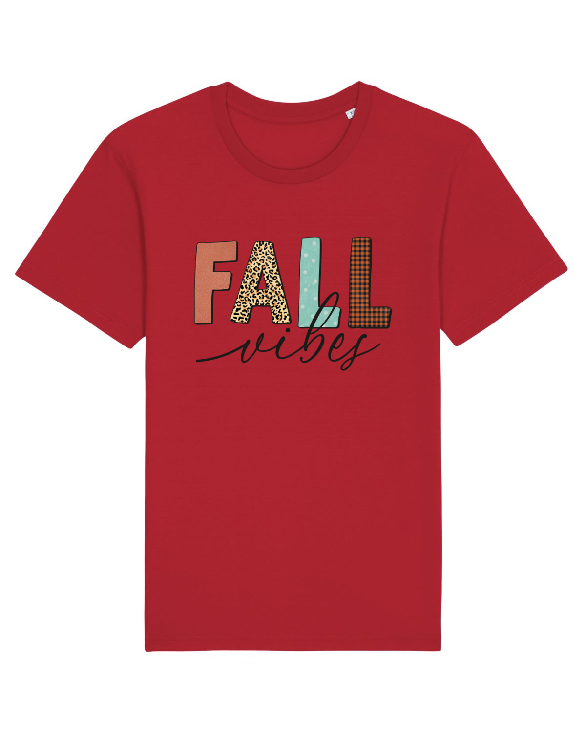 Tricou mânecă scurtă Unisex Rocker Red