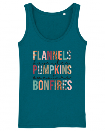 Flannels Pumpkins Bonfires Ocean Depth