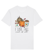 I Love Fall Tricou mânecă scurtă Unisex Rocker