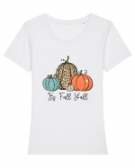 It's Fall Y'all Tricou mânecă scurtă guler larg fitted Damă Expresser