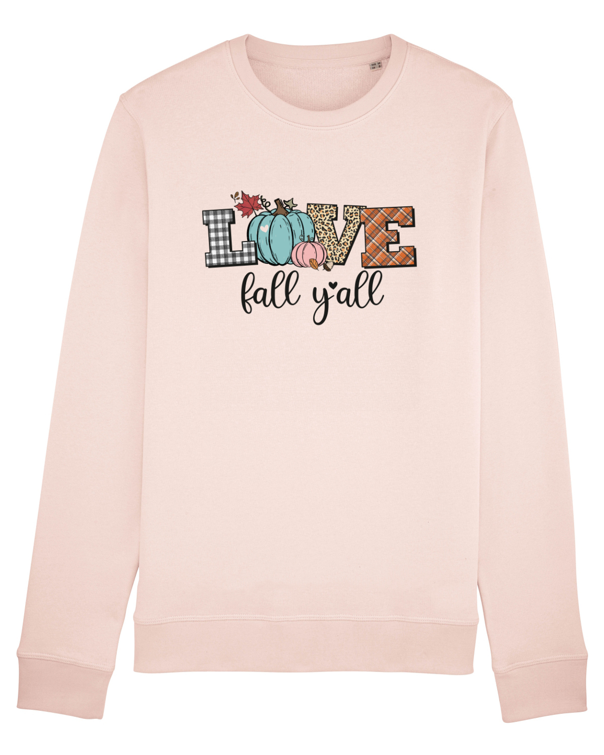 Bluză mânecă lungă Unisex Rise Candy Pink