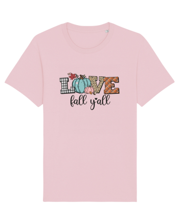 Love Fall Y'all Cotton Pink
