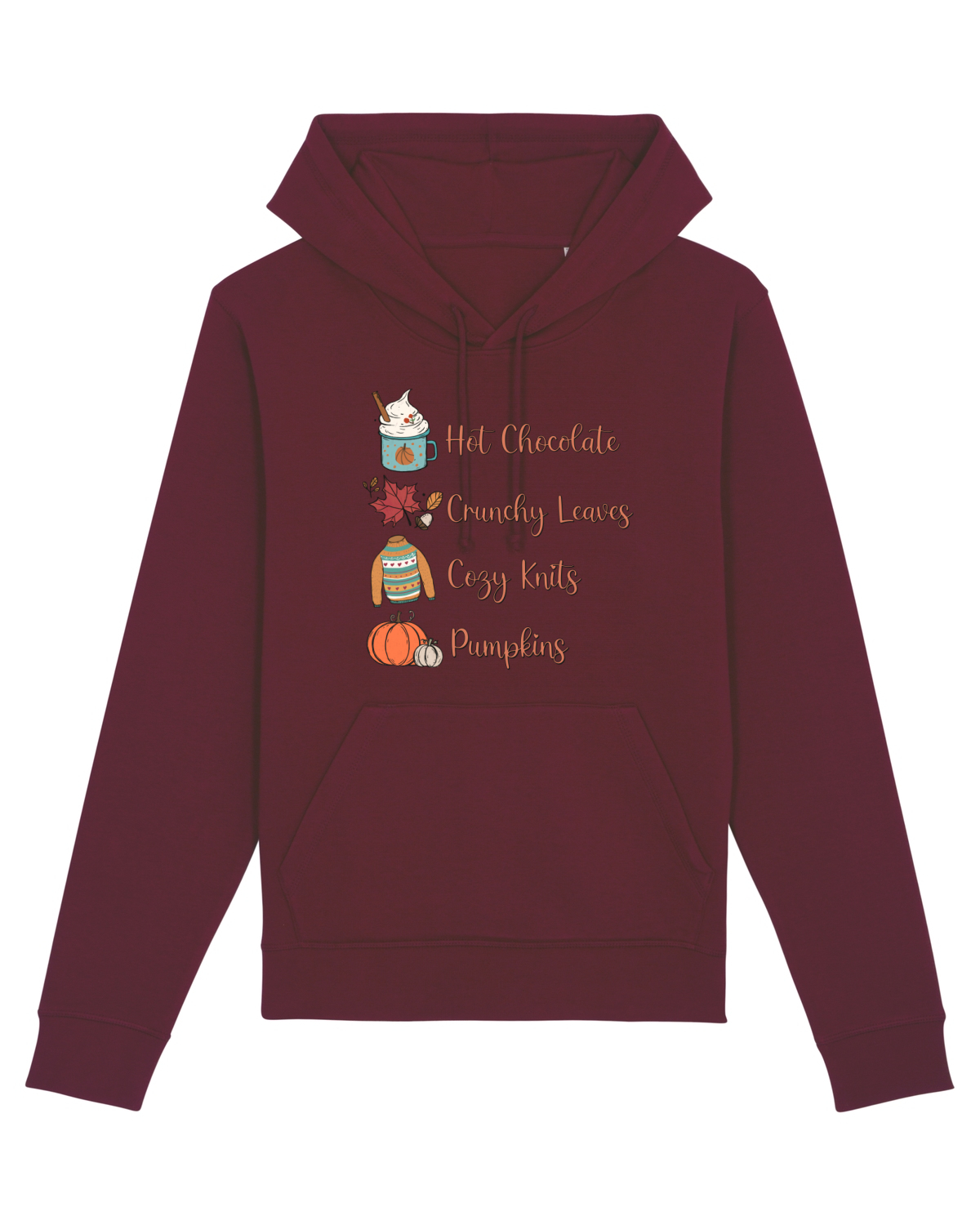 Hanorac Unisex Drummer Burgundy