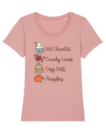 My Fall Costume Tricou mânecă scurtă guler larg fitted Damă Expresser