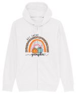 Pumpkin Rainbow Hanorac cu fermoar Unisex Connector