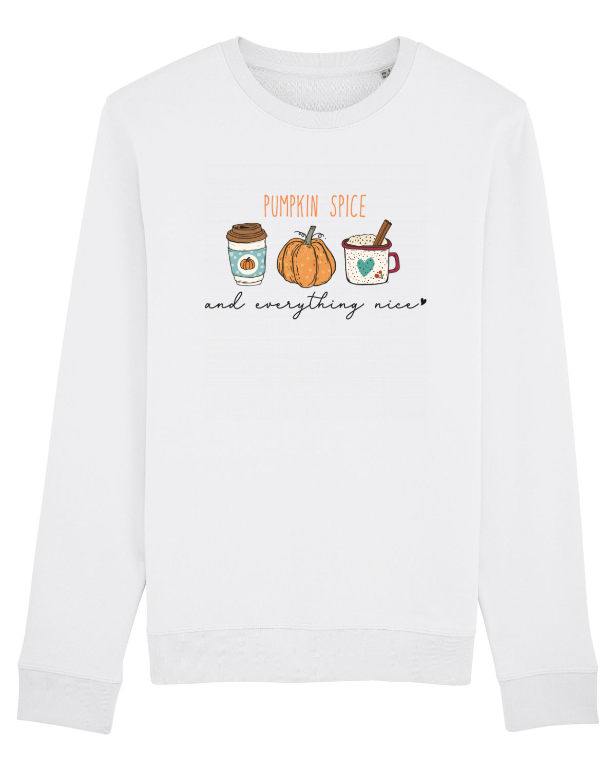 Bluză mânecă lungă Unisex Rise White