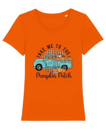 Take Me To The Pumpkin Patch Bright Orange