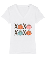 XOXO Tricou mânecă scurtă guler V Damă Evoker