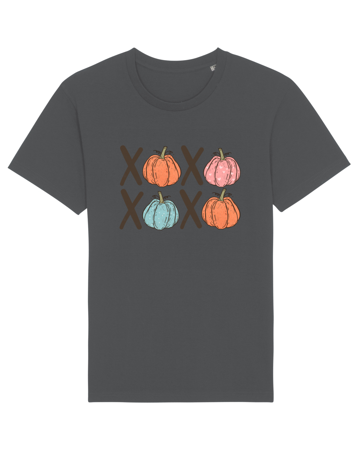 Tricou mânecă scurtă Unisex Rocker Anthracite